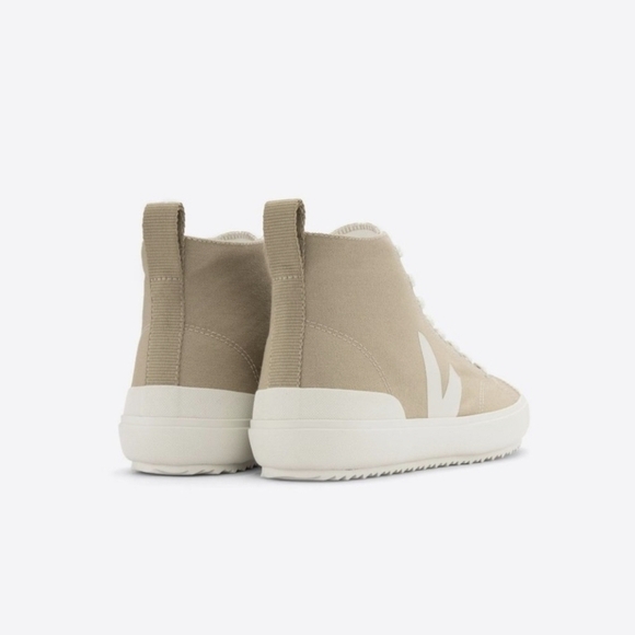 Veja Tan and Cream Women's Sneakers - Picture 3 of 10